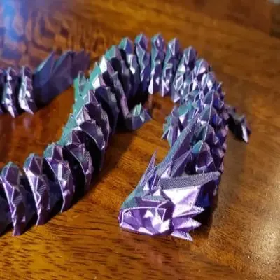Crystal night dragon