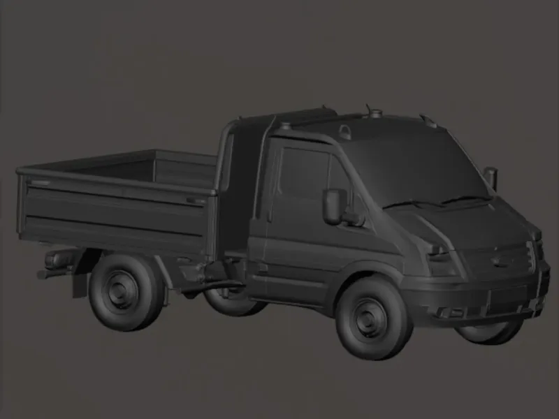 ford transit kamyon stl 