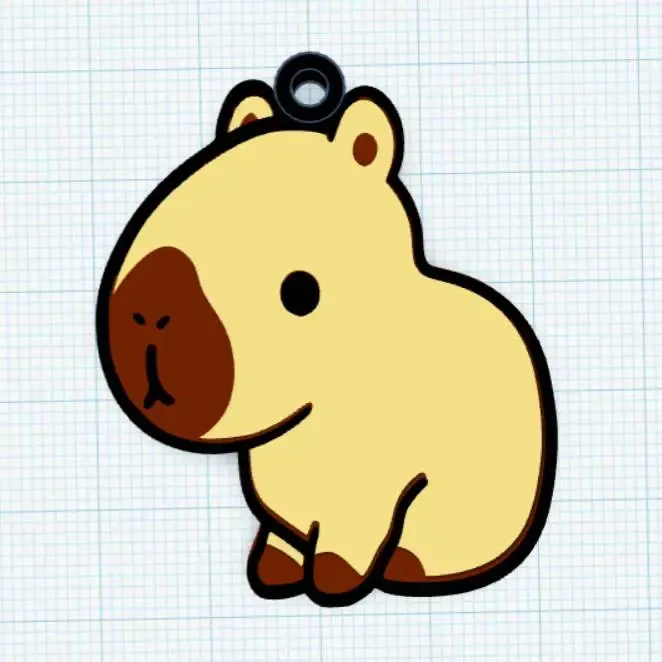 llavero capibara