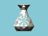 Snowflake Flower Vase-1
