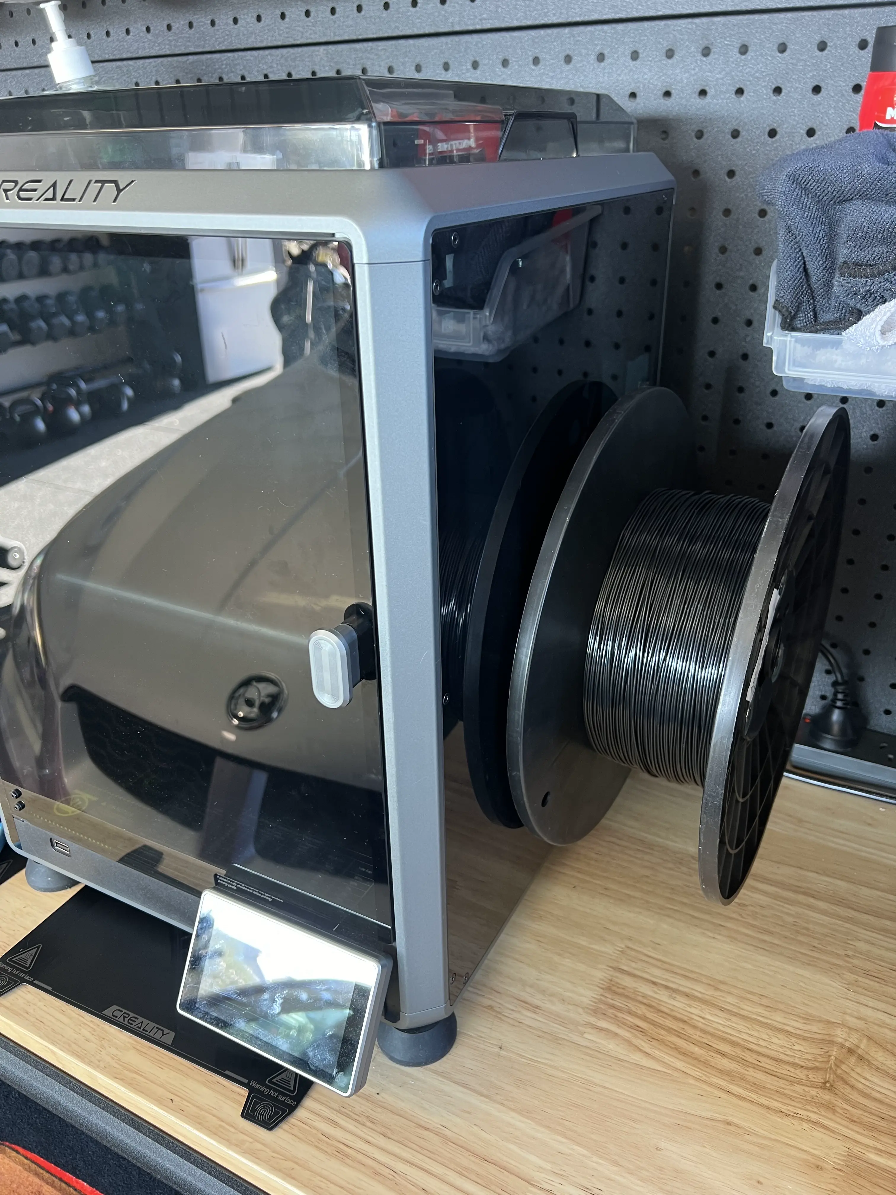 K1 & K1C Heavy Duty Side mount 3kg Spool Holder