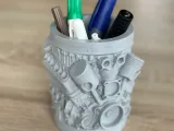 Engine pencil holder-2