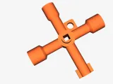 Universal Cross Key 🛠️ Llave Maestra Contadores

-2