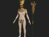 Fantasy Serpent Queen Cosplay Outfit-1
