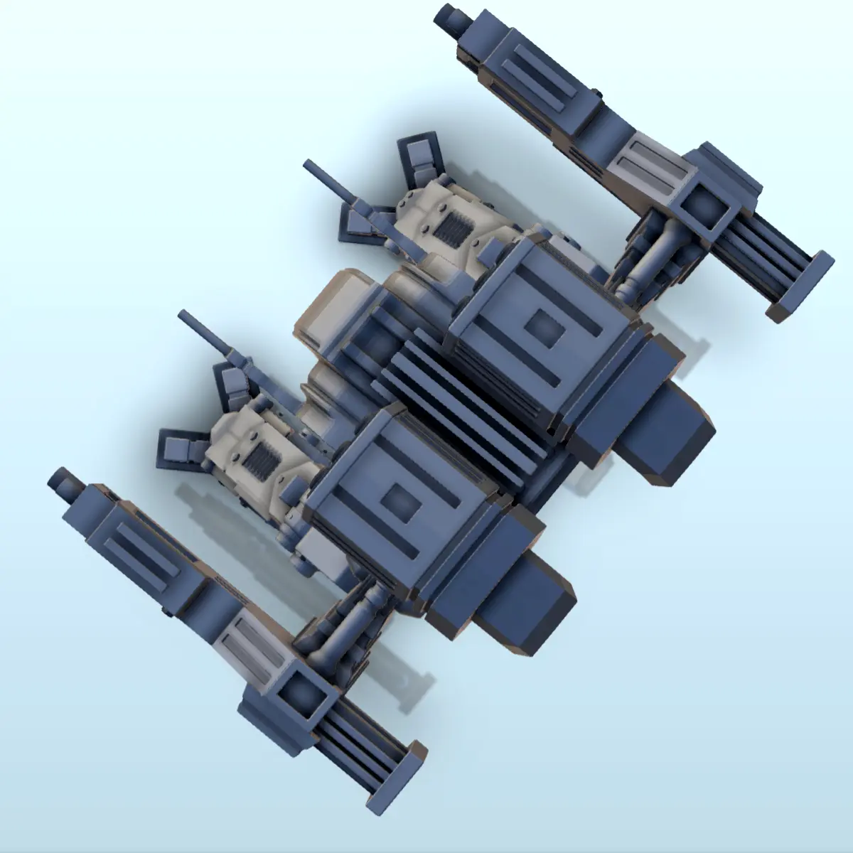 Uzsus robot de combate (9) - ciencia ficción futuro 40k b