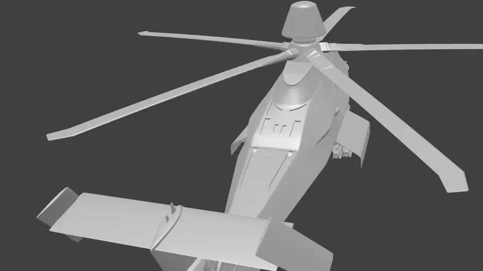 Rah66 Military helicopter in 24 parts