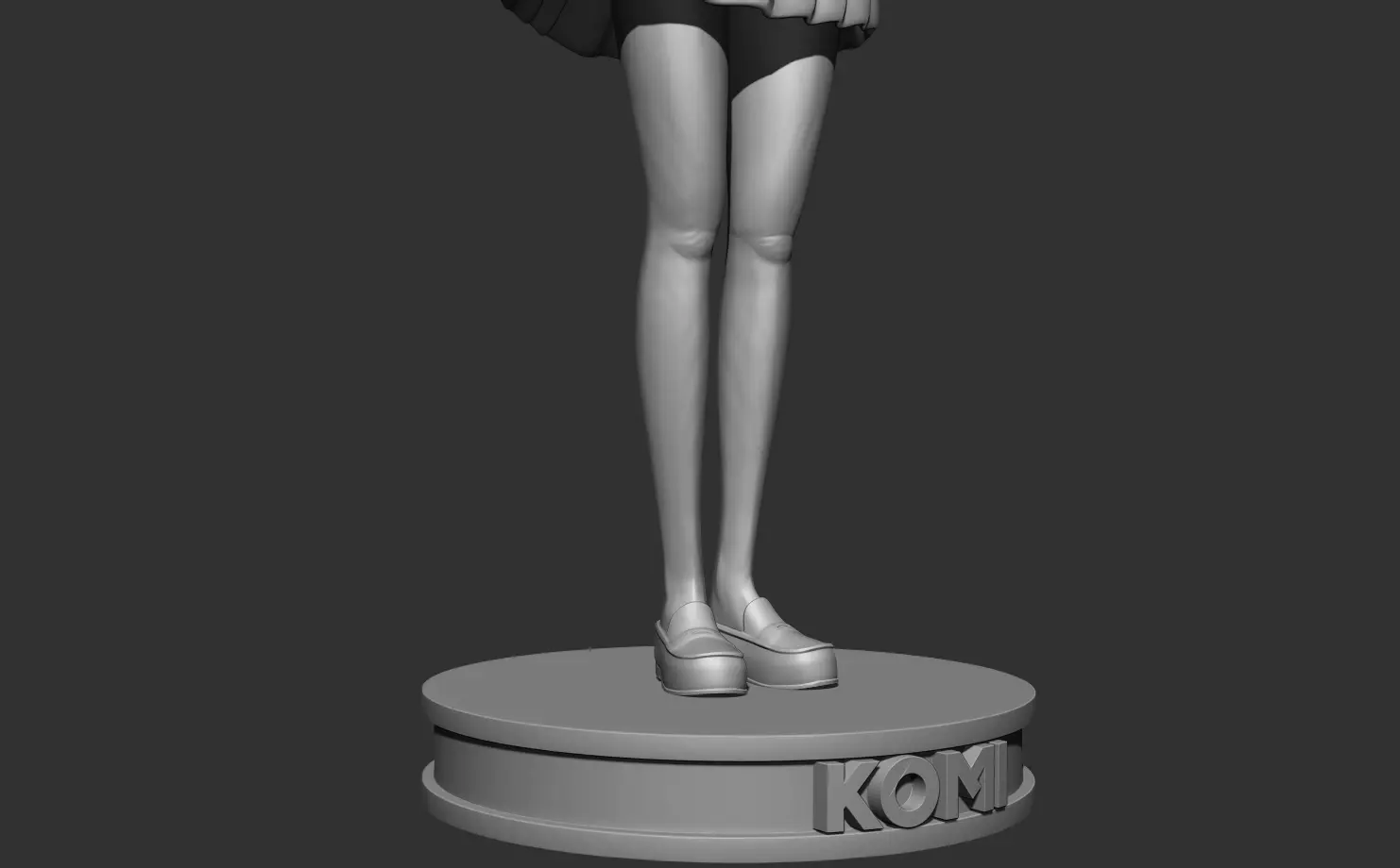 Komi san - komi can't communicate 3D print model