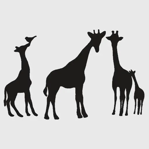 girafe en Afrique
