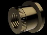 MINIATURE IQ-12 SPINDLE NUT STYLE KEYCHAIN-2