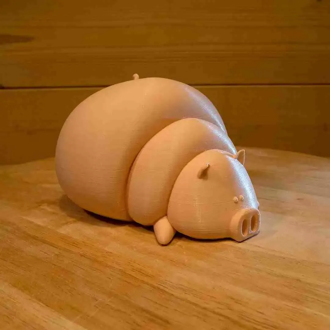 Curvy Piggy Bank, coin bank, gift for kids, money box