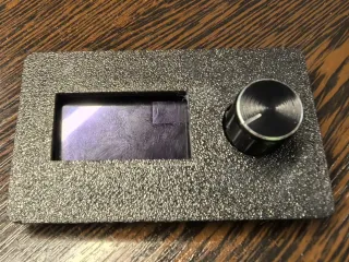 1.3-inch OLED module frame with encoder