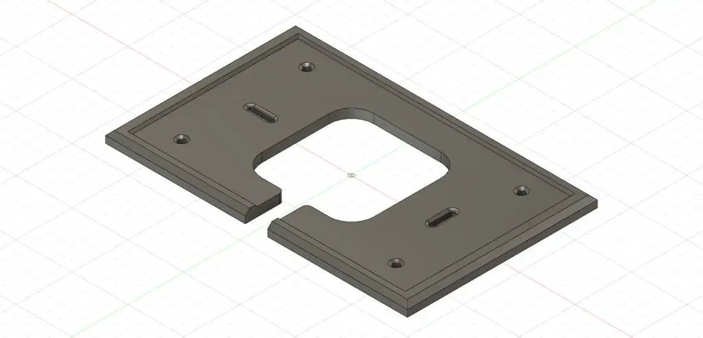 Sensi Touch Thermostat Mount Plate