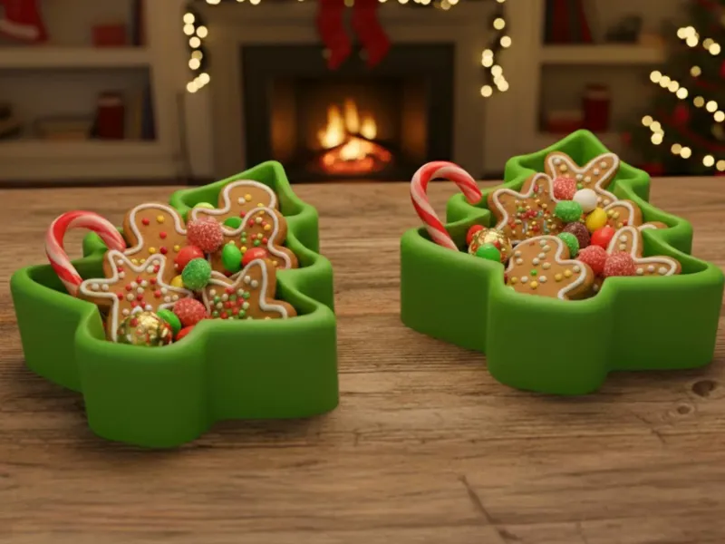 BOWL CHRISTMAS TREE
