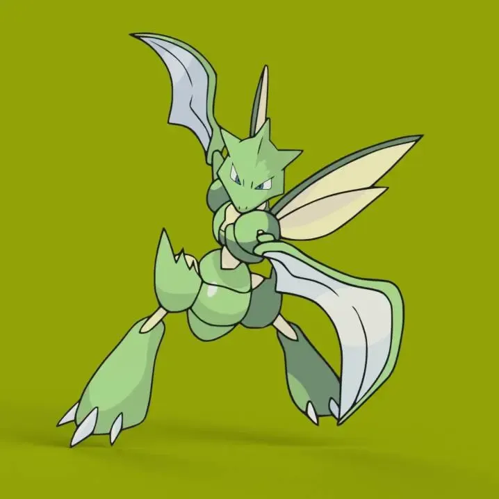 Scyther Wall Art