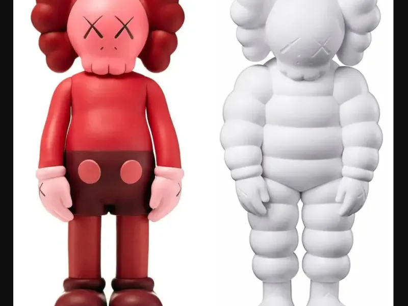 Kaws Companion x What Party Art Toy Fan Art