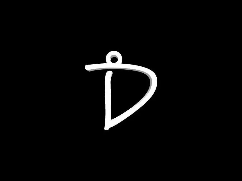 D keychain