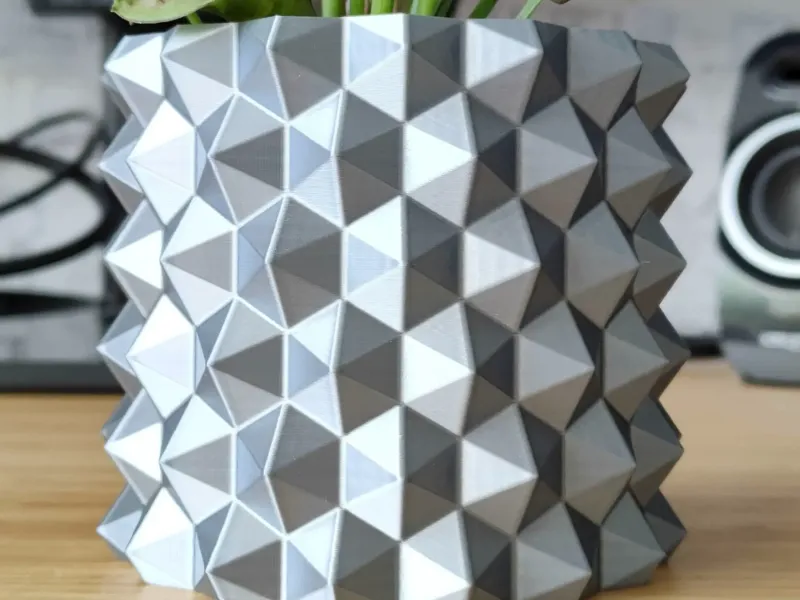 Spike Plant pot and Planter - Vase mode design