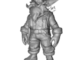 Garden Gnome Character Pack – Fantasy Garden Worker Kitbash-4