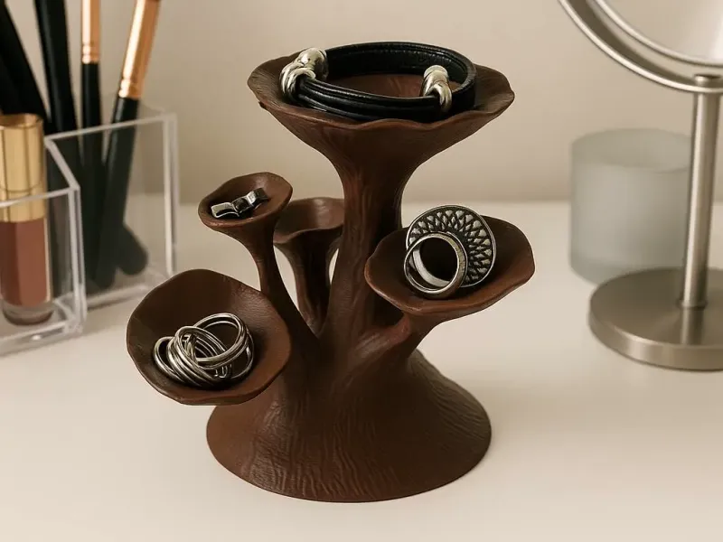 COGUMELOS DE JOIAS / ORGANIZADOR DE JOIAS / DESIGN ORGÂNICO