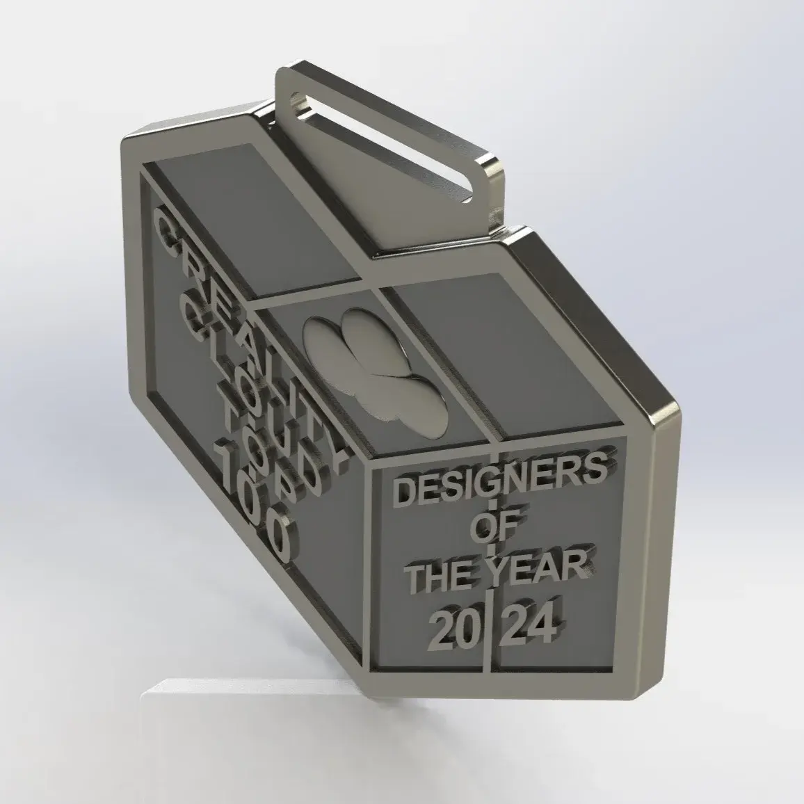 Creality Cloud Top 100 Printers Logo Medal