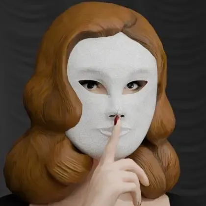 Volto Bianco Mask