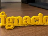 llavero nombre Ignacio. pide el tuyo en comentarios.-0