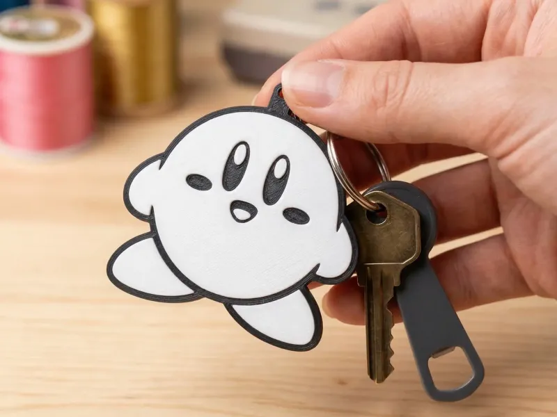 LLavero de Videojuegos - Kirby