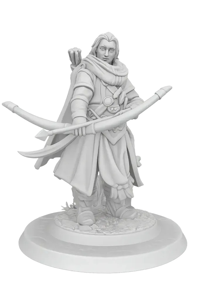 3D Printer Files | 3MF File | RPG Ranger Miniature | Creality Cloud