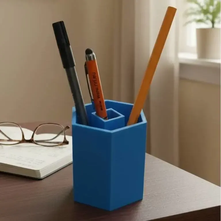 Hexagon Pencil Holder stand