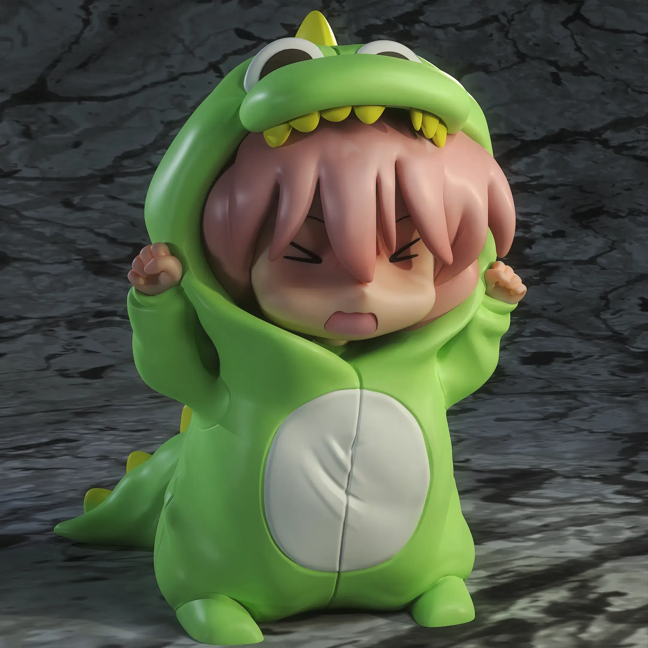 Characters & Creatures STL Download - Hitori Gotoh - Bocchi in