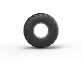 Monster Jam tire 32 Scale 1:25-4