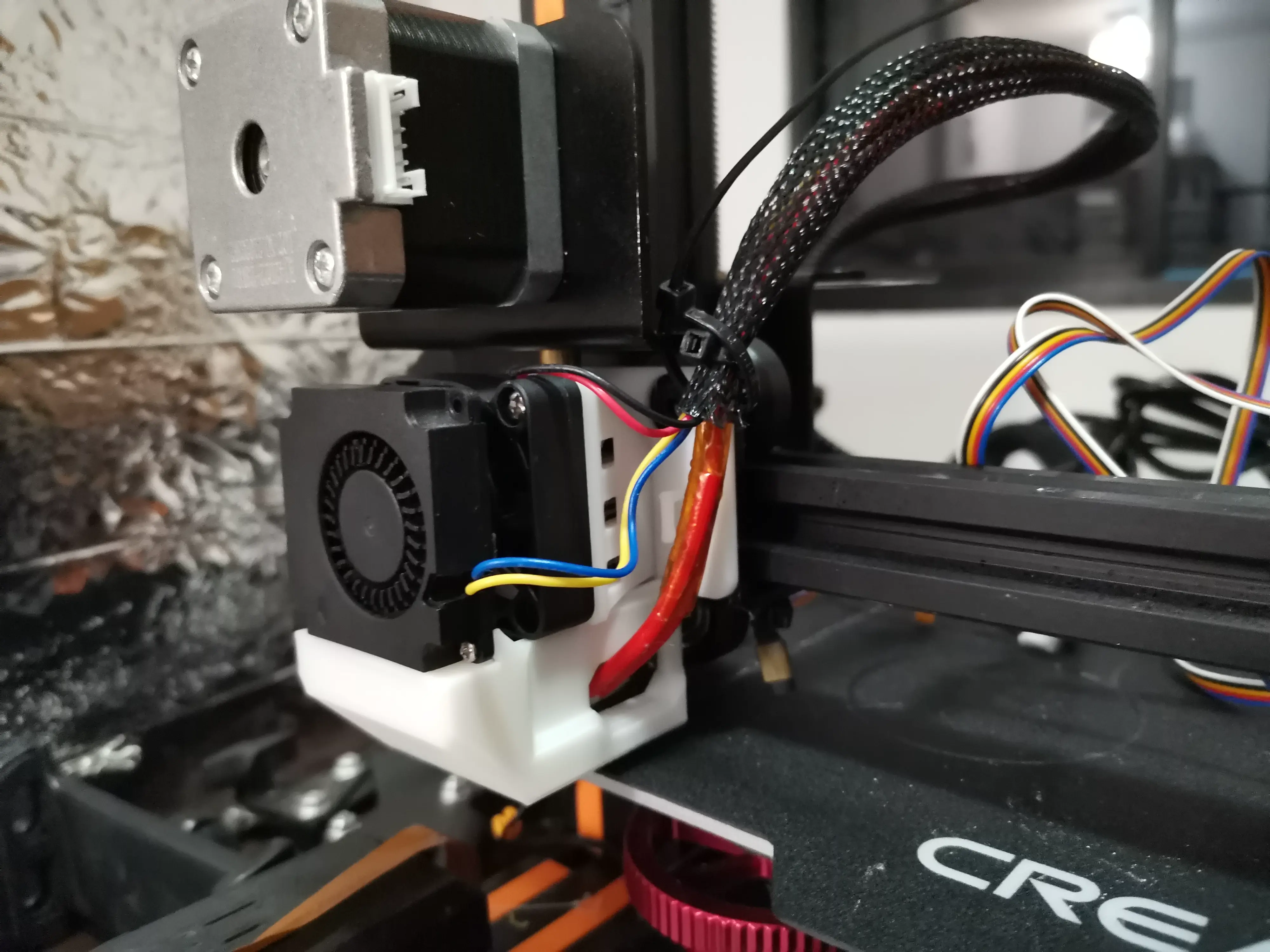 Ender 3 v2 Ventola ad azionamento diretto mod