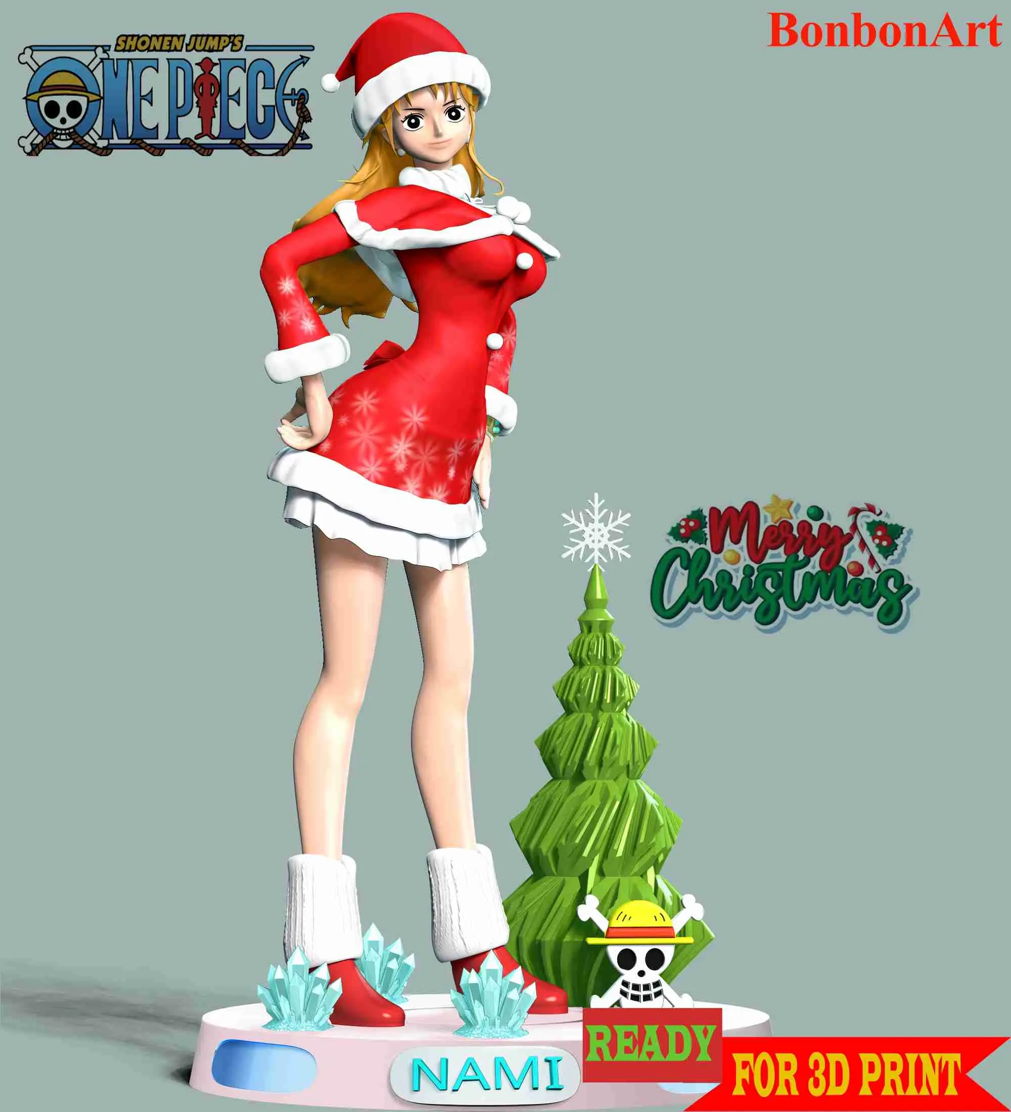 Nami Xmas - One Piece