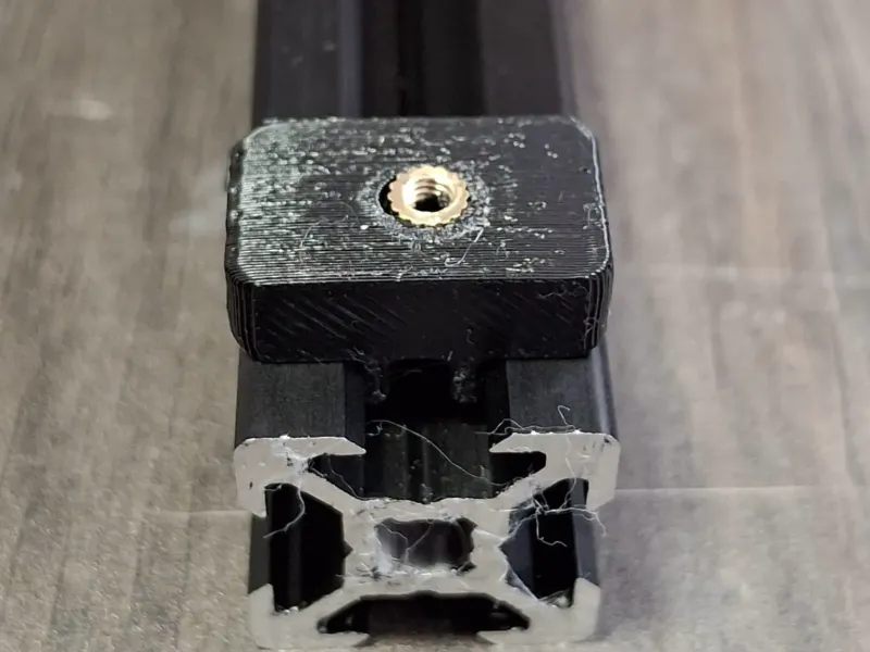 Bevestigingsblokje V-slot 2020 profiel/Mounting block V-slot