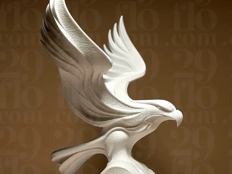 Escultura Elegante de ÁGUIA