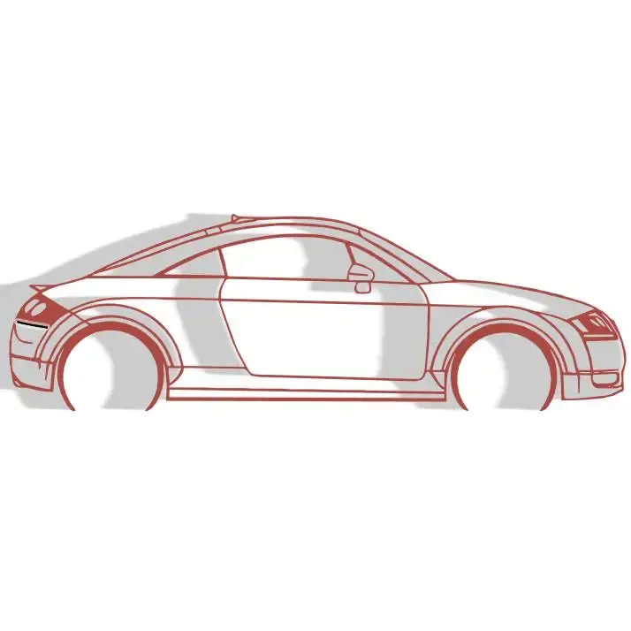 Audi TT 8N - Silhouette Wall Decoration