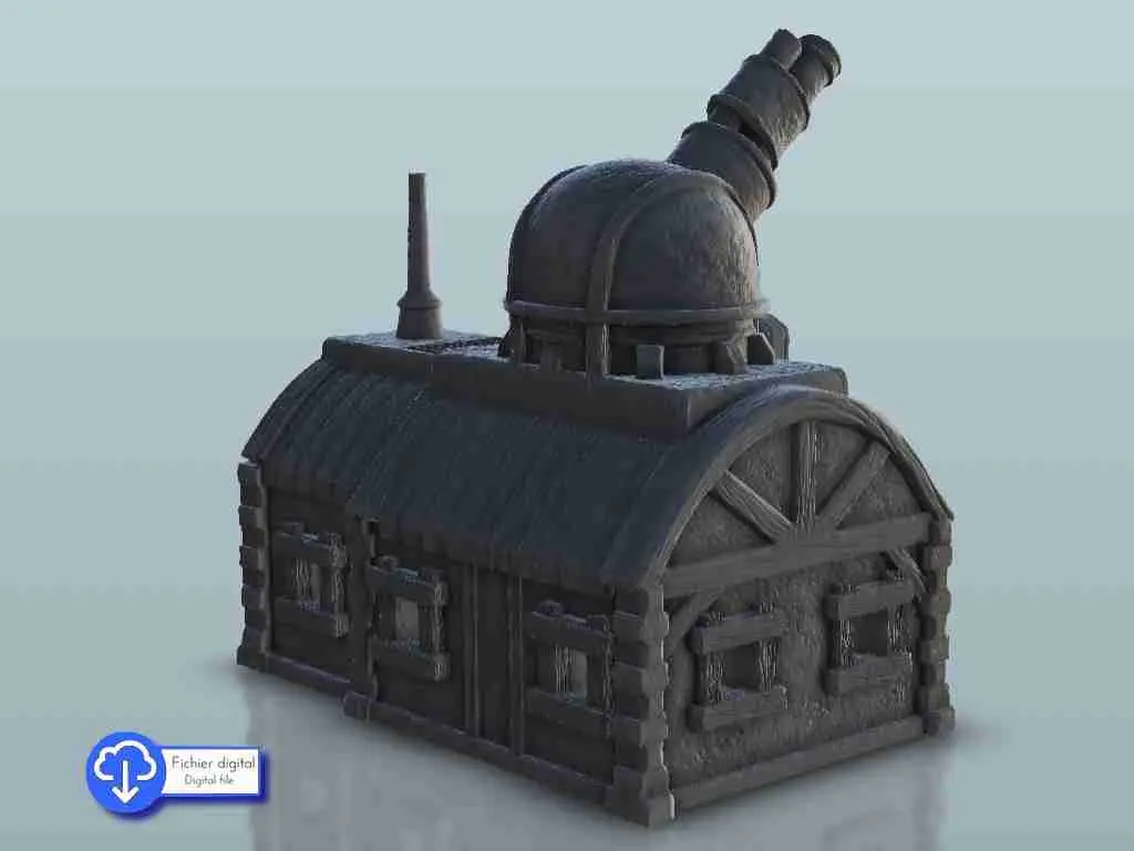 Medieval observatory - miniatures warhammer terrain scenery
