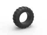 Dune buggy rear tire 22 Scale 1:25-0