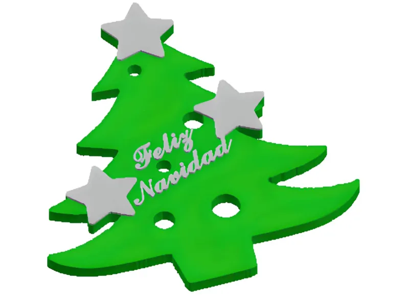 Adorno de Pino de Navidad