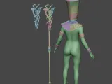 Fantasy Serpent Queen Cosplay Outfit-7