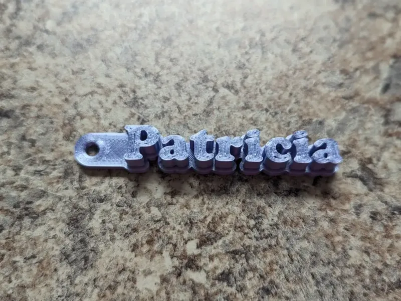 Patricia Keychain