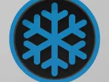 Snowflake Coaster STL – Winter & Christmas Drink Coaster-0