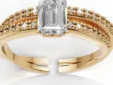 emerald cut diamond ring 1-0