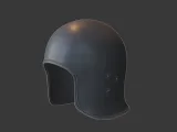 Iron Skull Cap Helmet 3D Printable Model-1