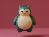 POKÉMON SNORLAX RAGDOLL KEYCHAIN OR PENDANT-2