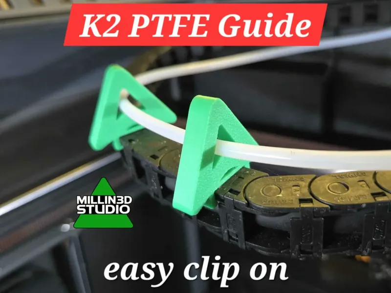Creality logo K2 plus pro combo Series PTFE tube chain guide