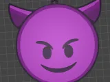 Keychain emóji diabo-1