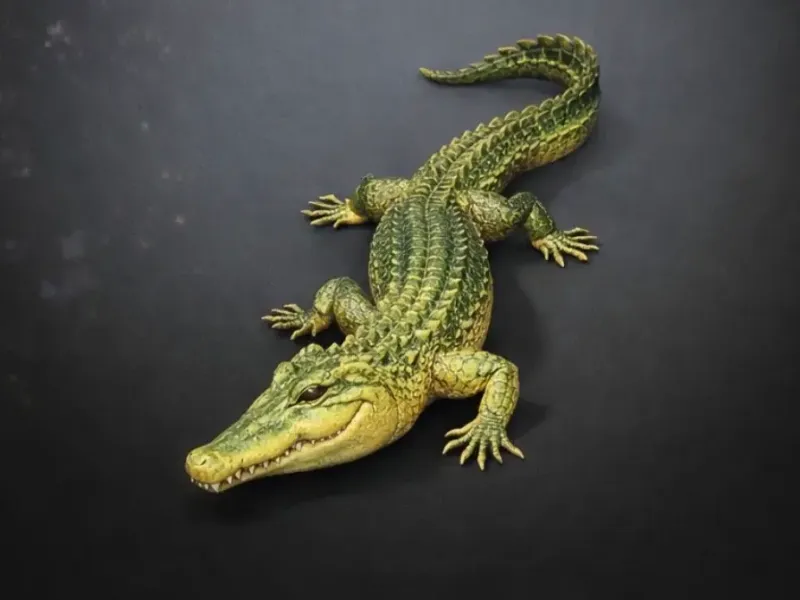 dangerous crocodile