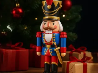 Toy nutcracker soldier