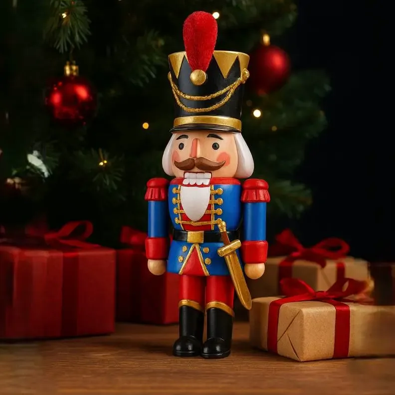 Toy nutcracker soldier